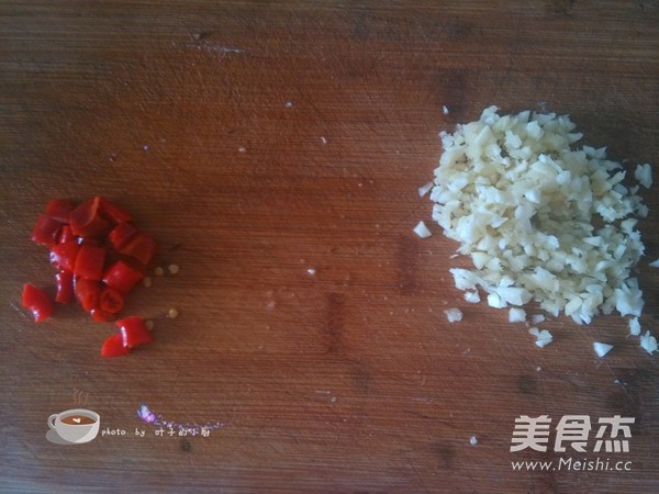 香菇油菜的做法步骤:4