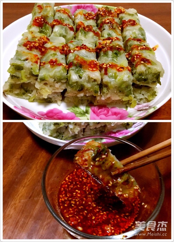 芹菜蒸饼的做法步骤:4
