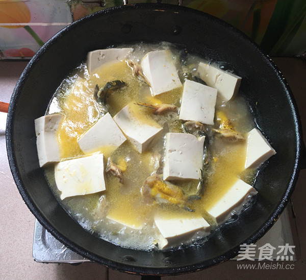 黄骨鱼炖豆腐的做法步骤：13