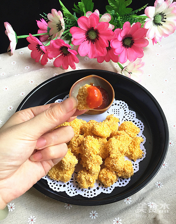 酥脆鸡米花的做法步骤：12