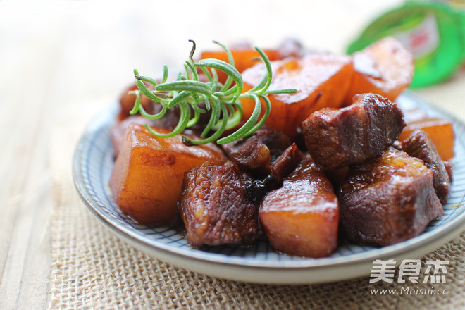 红烧肉炖土豆的做法步骤:8