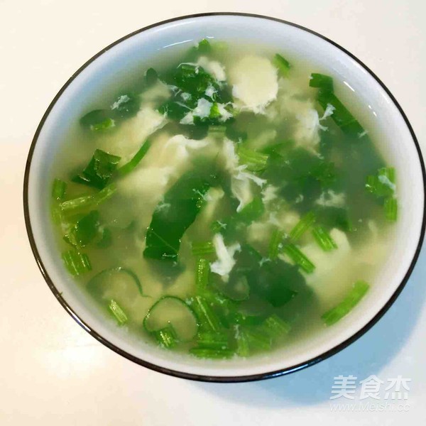 菠菜鸡蛋汤的做法步骤：6