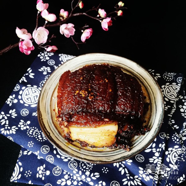 梅菜扣肉的做法步骤:13