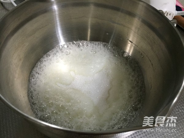 南瓜戚风蛋糕的做法步骤:7