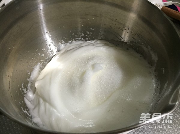 南瓜戚风蛋糕的做法步骤:8