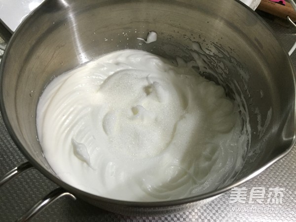 南瓜戚风蛋糕的做法步骤:9