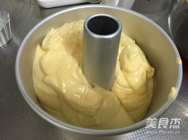 南瓜戚风蛋糕的做法步骤:14