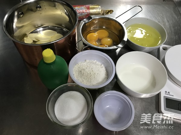 日式棉花肉松蛋糕卷的做法步骤：1