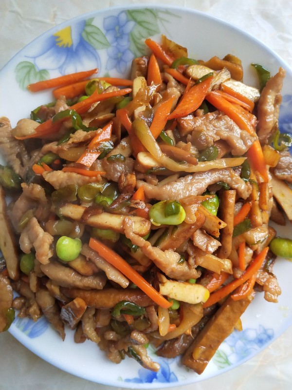 小炒肉丝的做法步骤：5