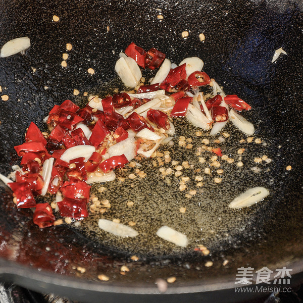 雪里蕻炒肉末的做法步骤：9