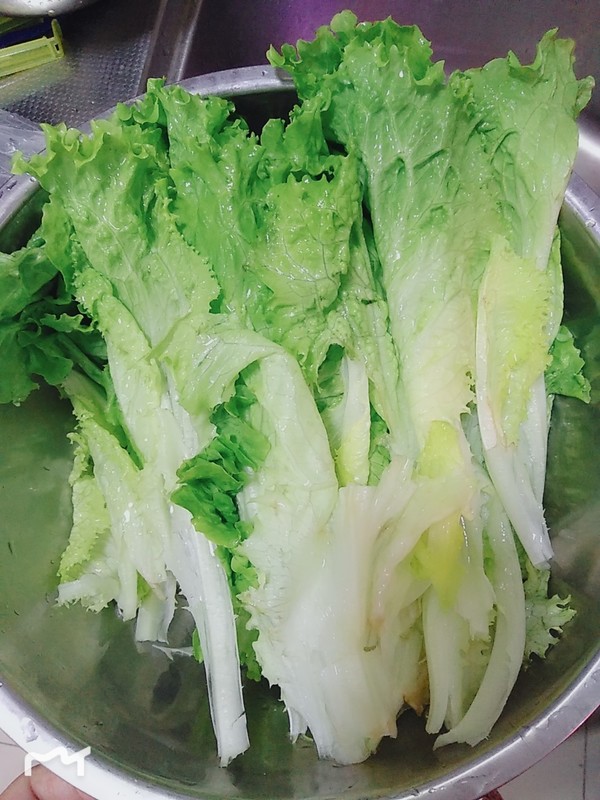 耗油生菜的做法步骤：1