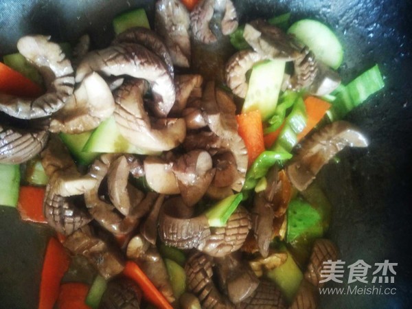 爆炒腰花的做法步骤:10