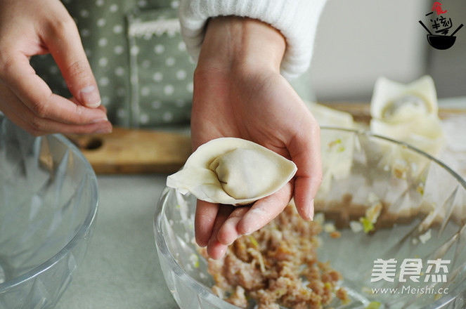 鲜虾小馄饨的做法步骤:6