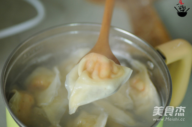 鲜虾小馄饨的做法步骤:8