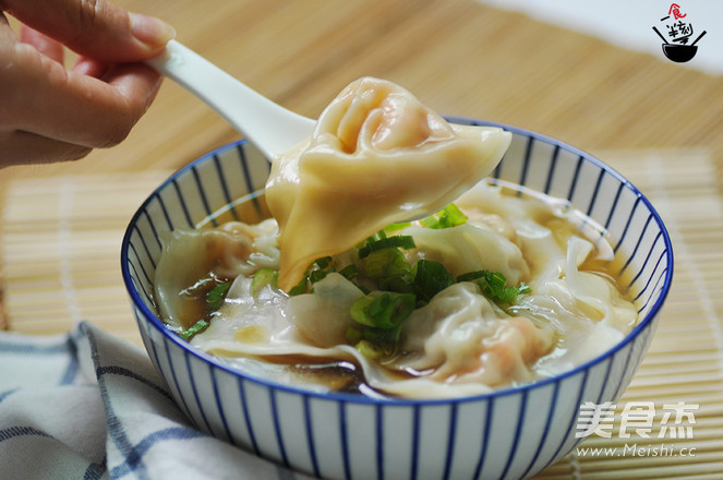 鲜虾小馄饨的做法步骤:11