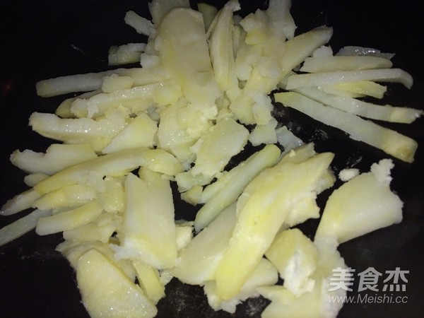 咖喱土豆泥西兰花圣诞树的做法步骤：7