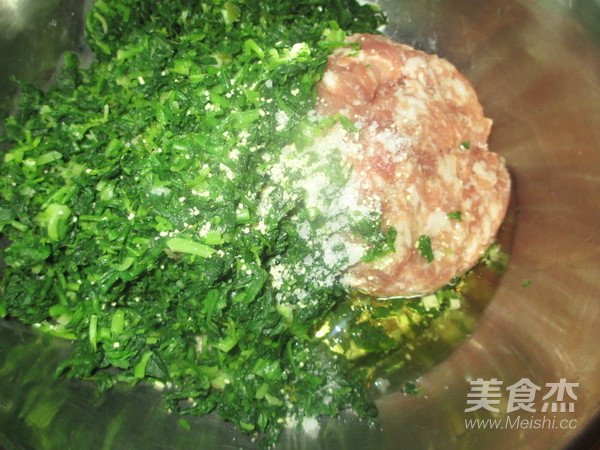 野菜冬笋嵌油豆腐的做法步骤:7