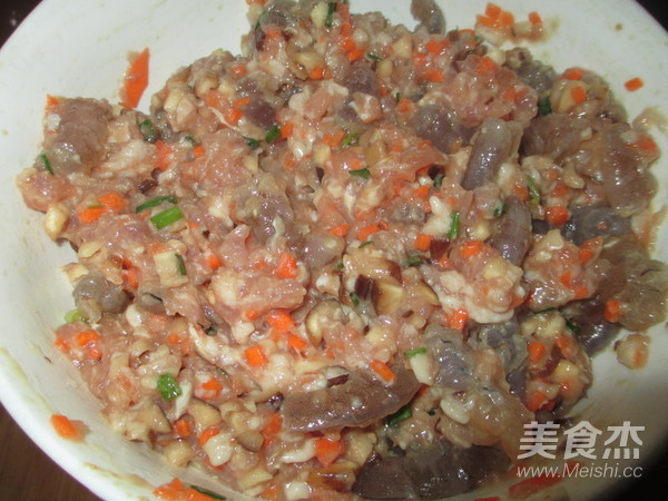 虾仁香菇大馄饨的做法步骤:9