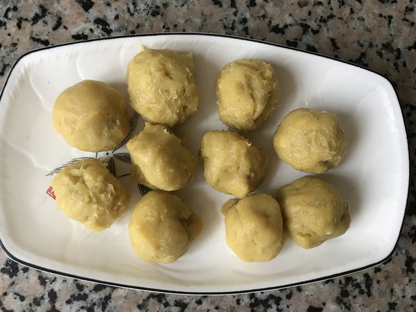 榴莲冰皮月饼的做法步骤：16