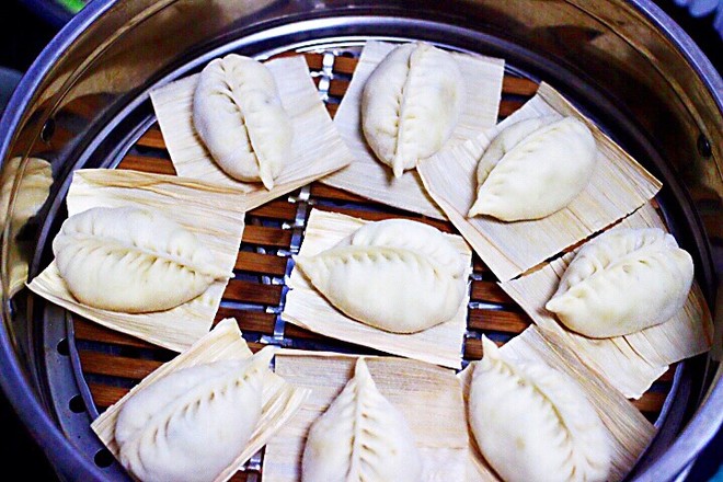 茄丁酱肉包的做法步骤:18