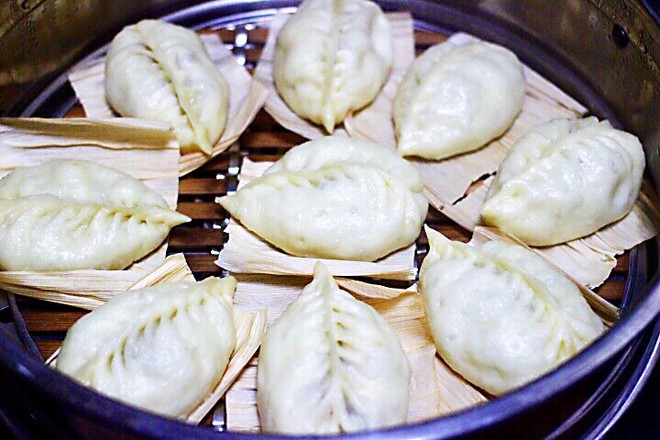 茄丁酱肉包的做法步骤:20