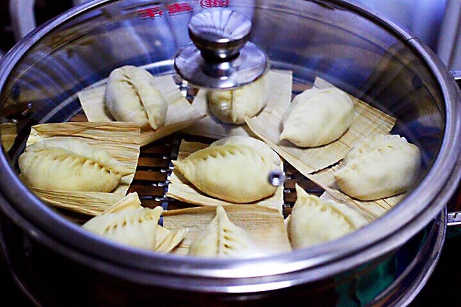 茄丁酱肉包的做法步骤:19