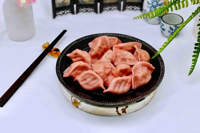 白菜海虹肉丁饺子的做法步骤:19