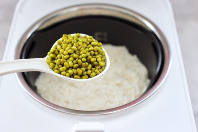 绿豆红薯饭的做法步骤:6
