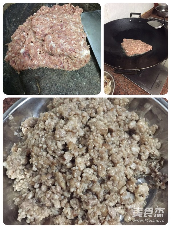 蒸馅猪肠粉的做法步骤:4