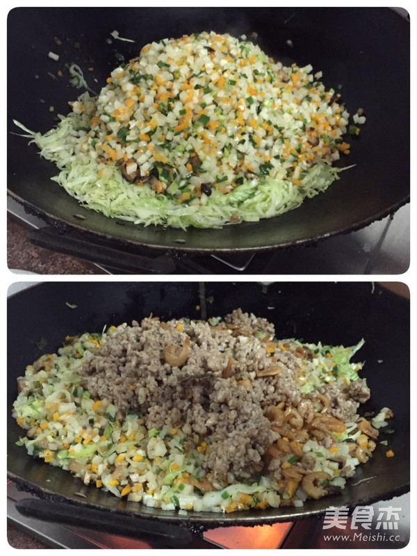 蒸馅猪肠粉的做法步骤:12