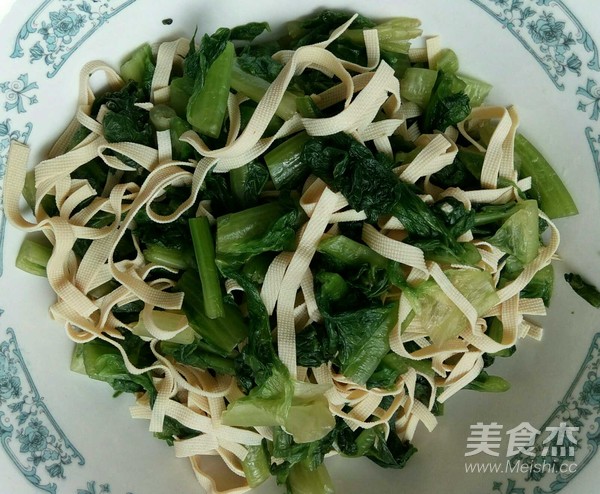 热拌莴笋叶的做法步骤:8