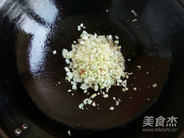 黑豆苗娃娃菜木耳米粉的做法步骤：7