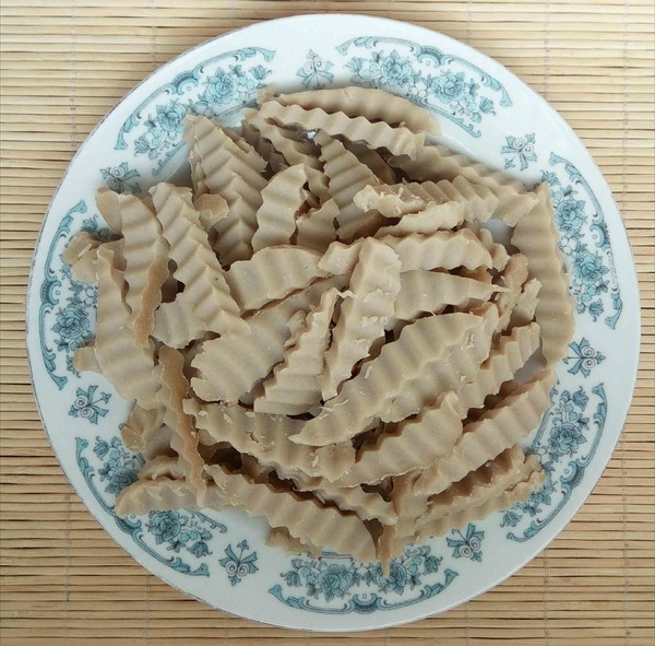火腿白菜炒莜面的做法步骤:8