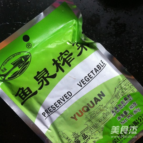白菜肉丝的做法步骤:3