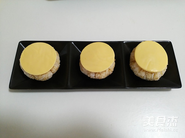 咖喱三文鱼焗寿司的做法步骤:14