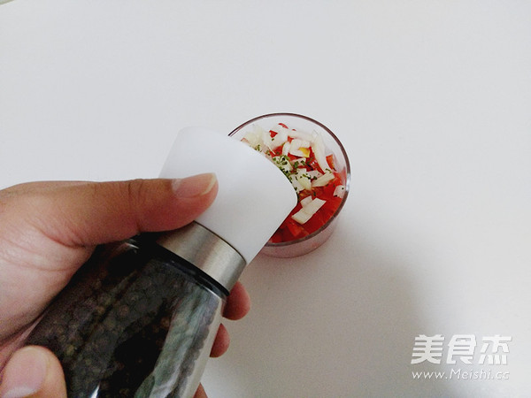 沙拉佐番茄莎莎酱的做法步骤:5