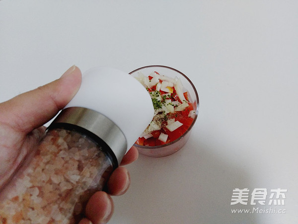沙拉佐番茄莎莎酱的做法步骤:6