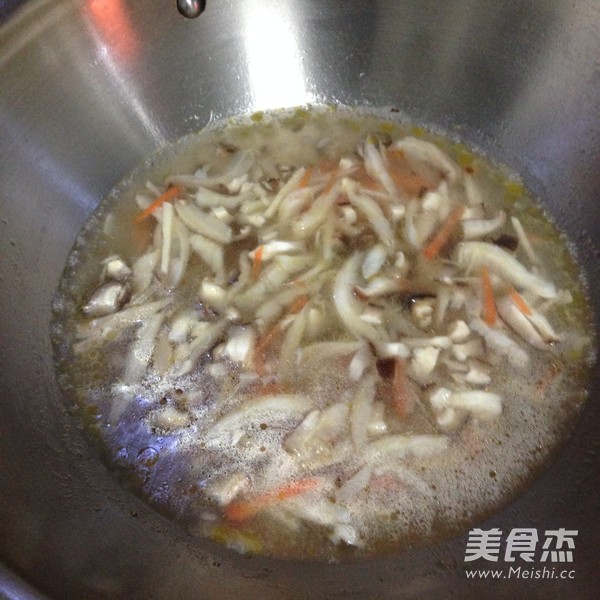 素食三鲜羹的做法步骤：5