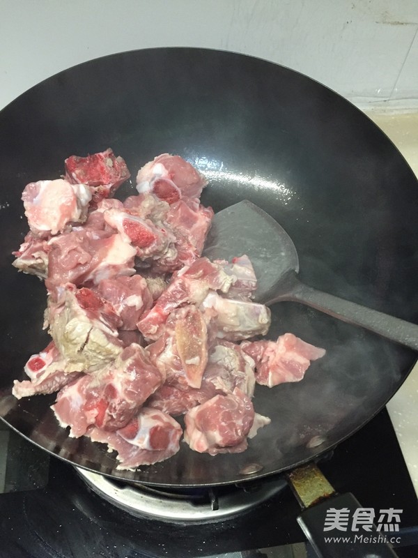 红烧排骨的做法步骤:3