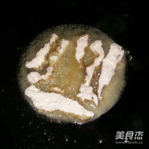 甜炸肉的做法步骤：8