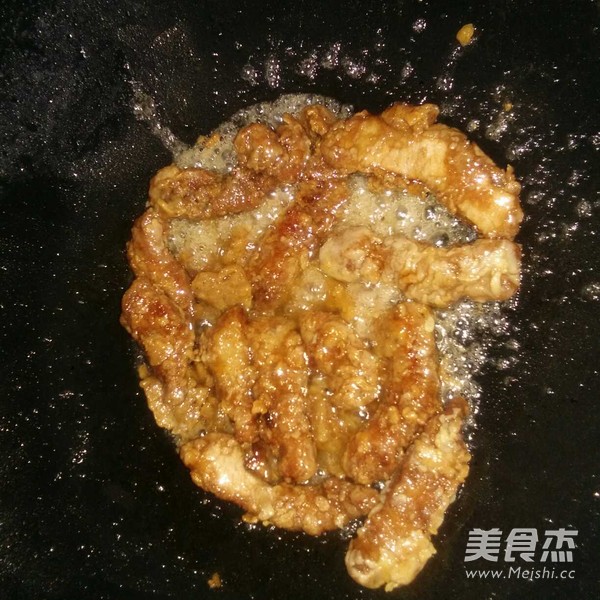 甜炸肉的做法步骤：8