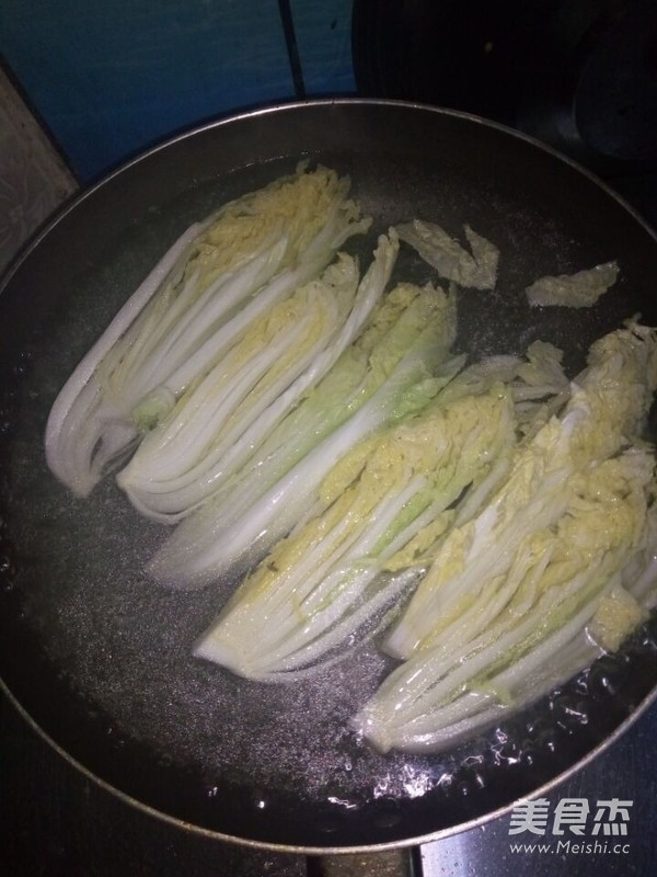 金汤娃娃菜的做法步骤:7