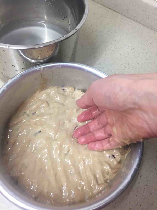 红糖红枣发糕的做法步骤:4