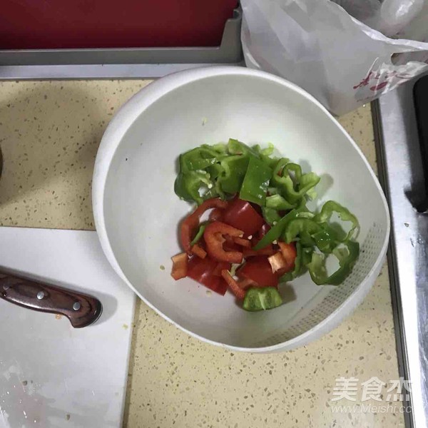 火爆鸡胗的做法步骤:4
