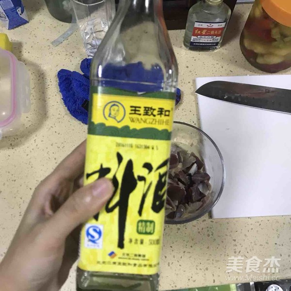 火爆鸡胗的做法步骤:5