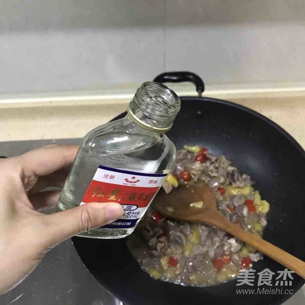 火爆鸡胗的做法步骤:10
