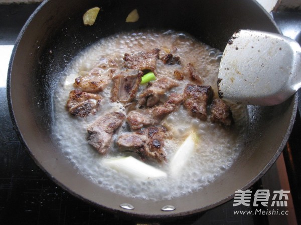 葱香排骨的做法步骤:9
