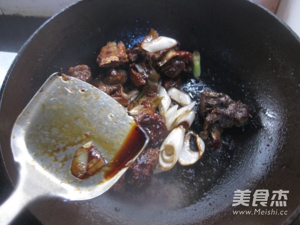 葱香排骨的做法步骤:15