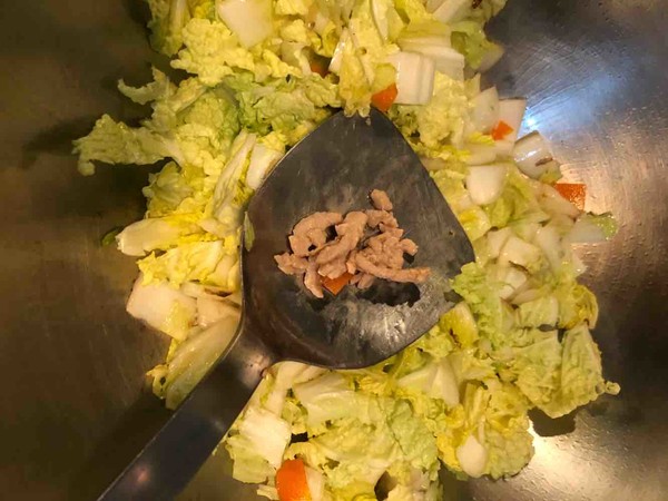 炒娃娃菜的做法步骤:9