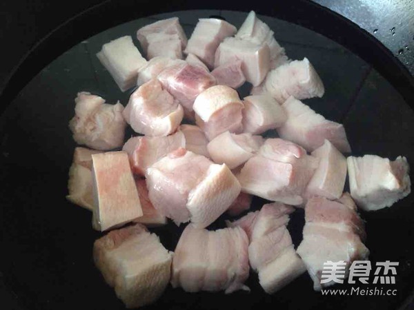红烧肉的做法步骤:4